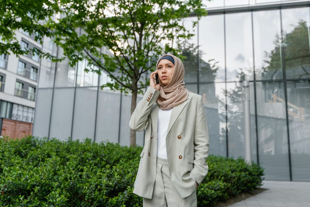 Modest fashion hijab tissu