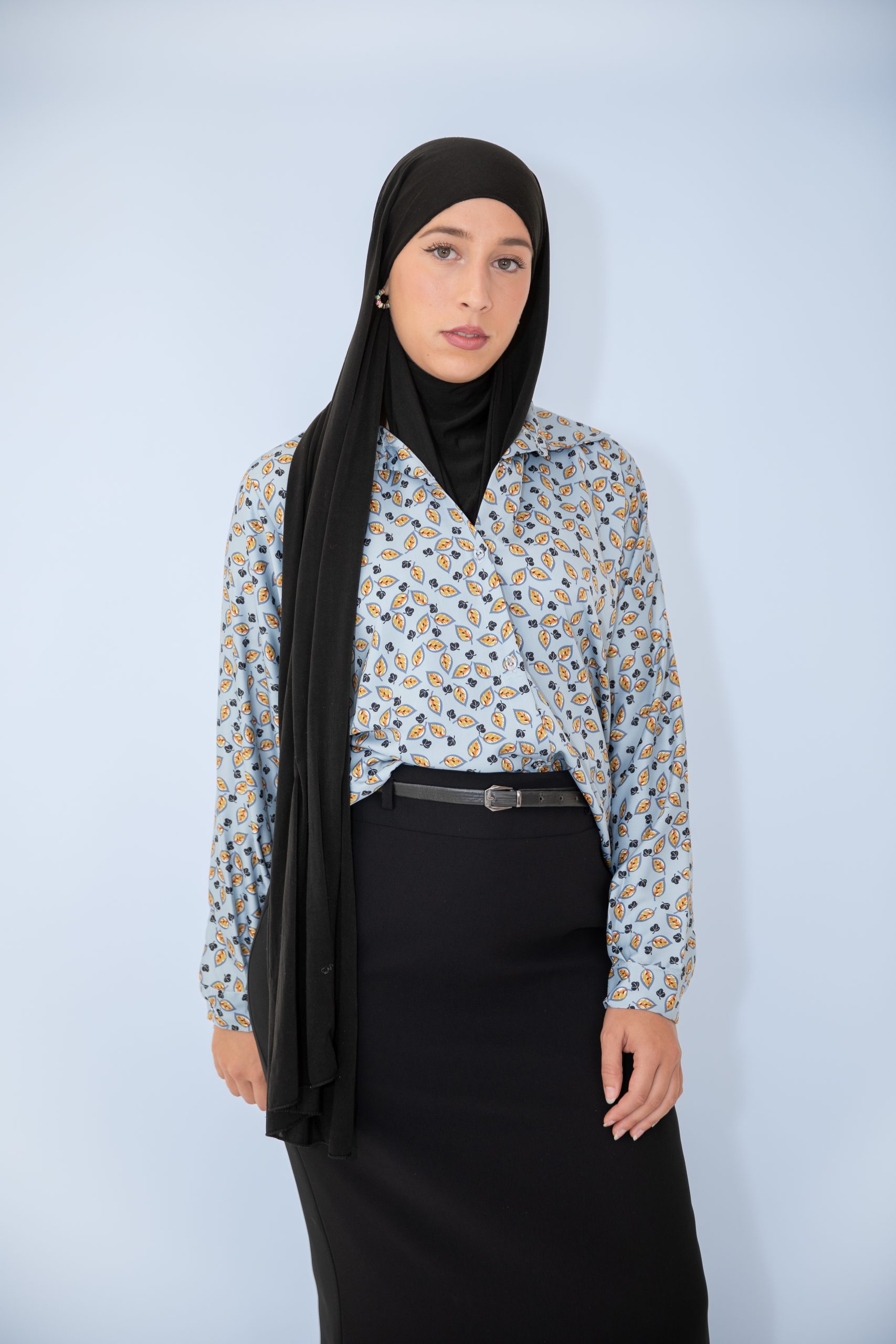 Chemise Amalya bleu ciel